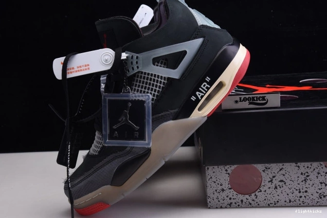 CV9388-001 x 4 Retro Off White Air Jordan Bred 0804